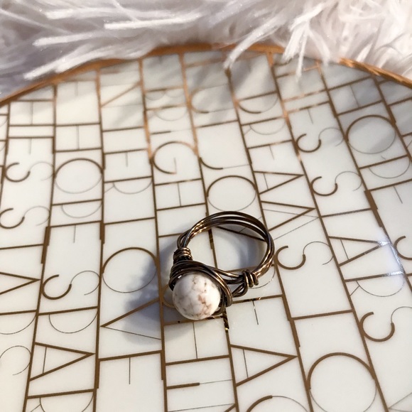 Urban Outfitters Jewelry - Handmade Wire Stone Ring